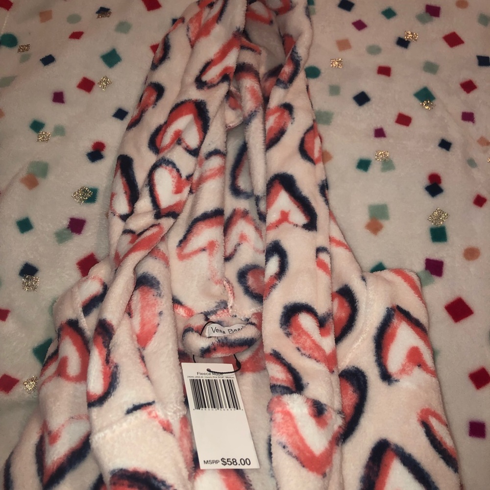 - V E R A B R A D L E Y • Fleece ROBE - Picture 7 of 8